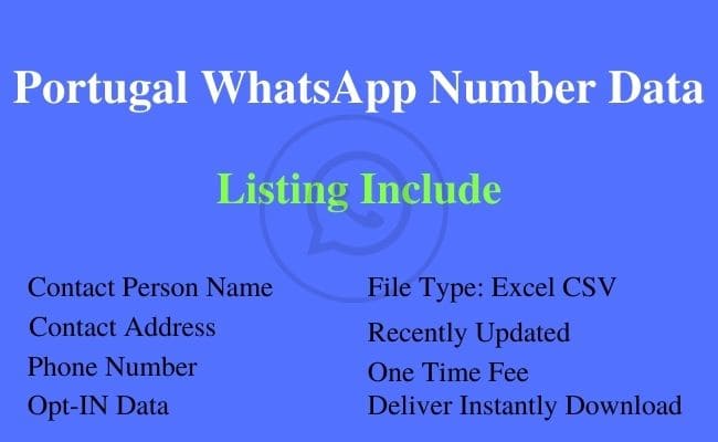 葡萄牙 WhatsApp 号码列表